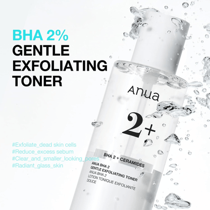 Anua BHA 2% Gentle Exfoliating Toner 150ml - cosmadic
