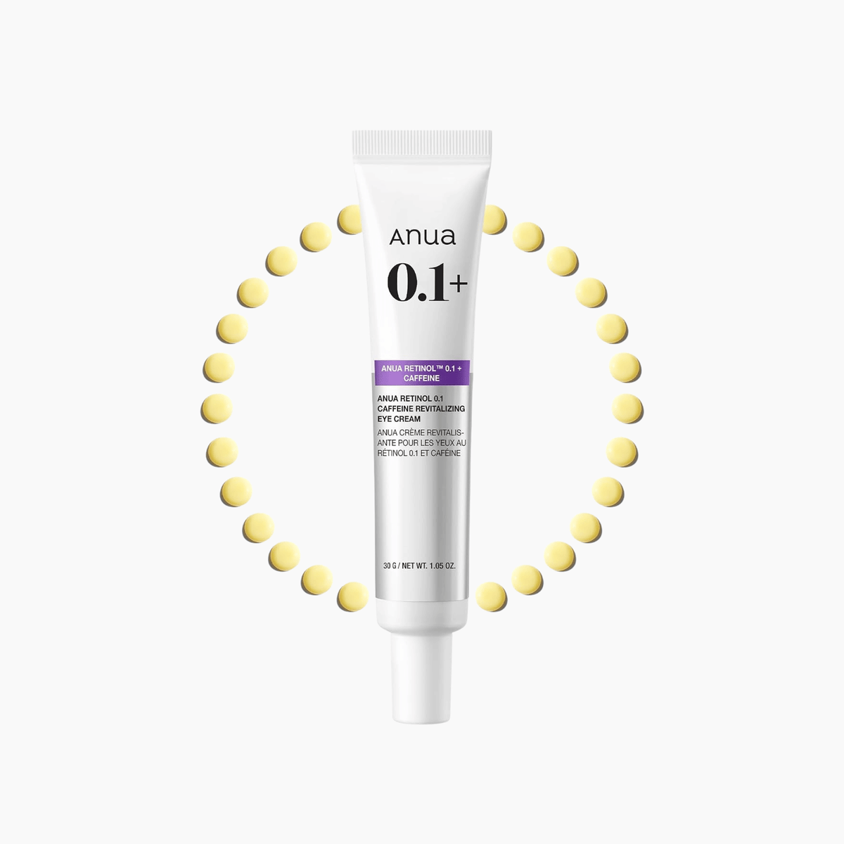 Anua Retinol 0.1+ Caffeine Revitalizing Eye Cream 30g