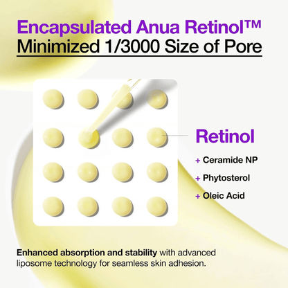Anua Retinol 0.3+ Niacin Renewing Serum 30ml