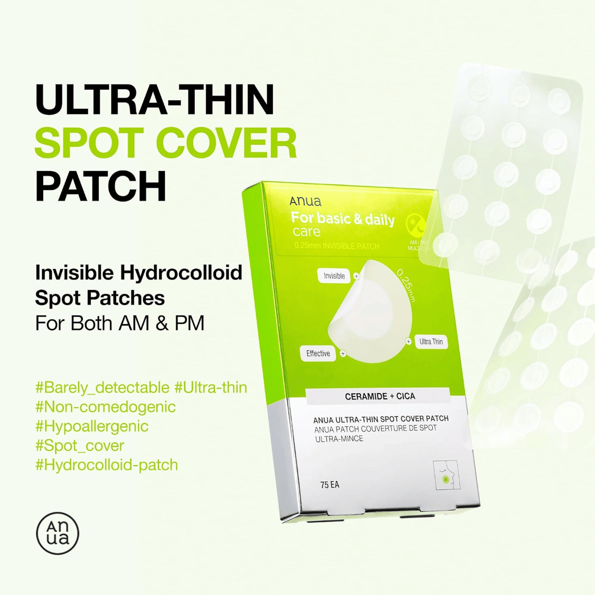 Anua Ultra-Thin Spot Cover Patch 75 Patches - cosmadic
