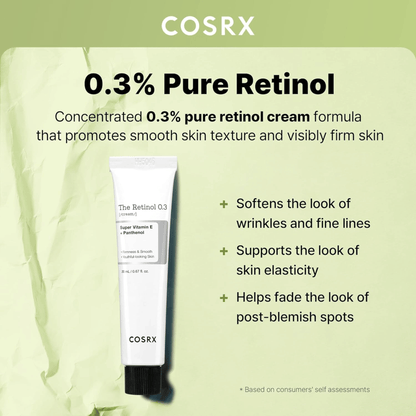 COSRX The Retinol 0.3 Cream 20ml - cosmadic