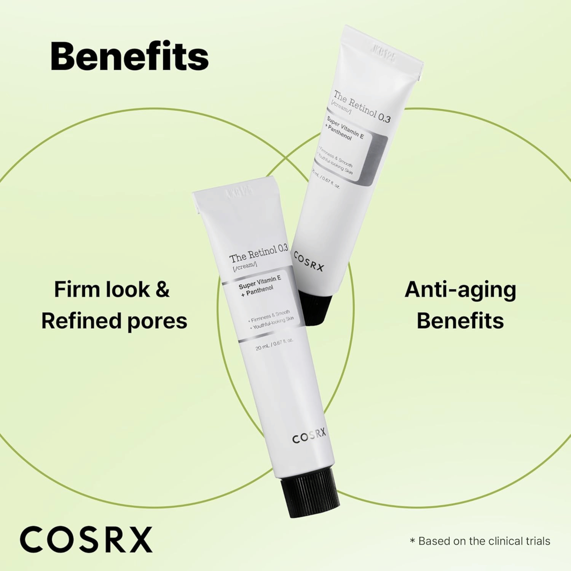 COSRX The Retinol 0.3 Cream 20ml - cosmadic