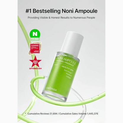 Celimax Noni Ampoule Calming + Radiance 30ml - cosmadic