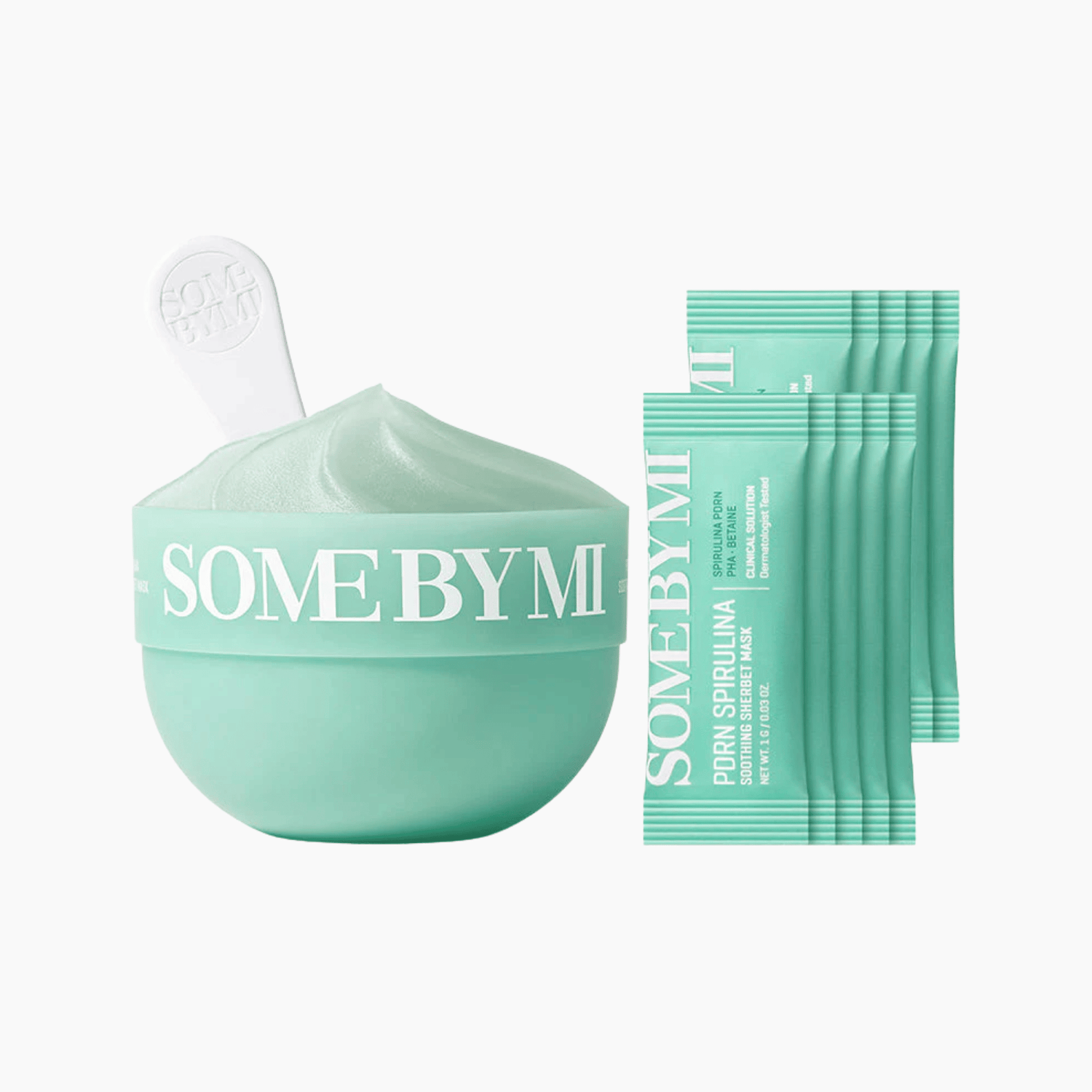 SOME BY MI Spirulina Soothing Sherbet Mask 10 Sticks - cosmadic