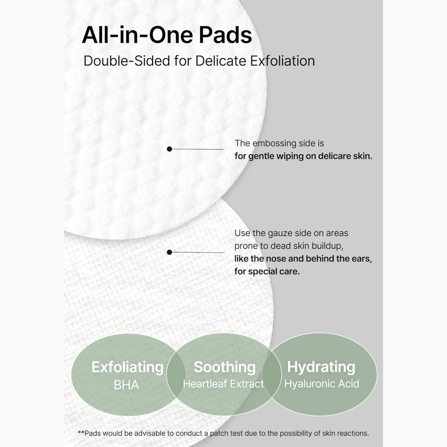 Celimax Heartleaf BHA Peeling Pad 125ml - 60 Pads - cosmadic