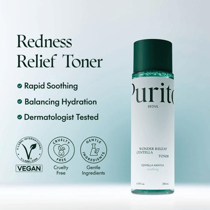 Purito Wonder Releaf Centella Toner 200ml - cosmadic