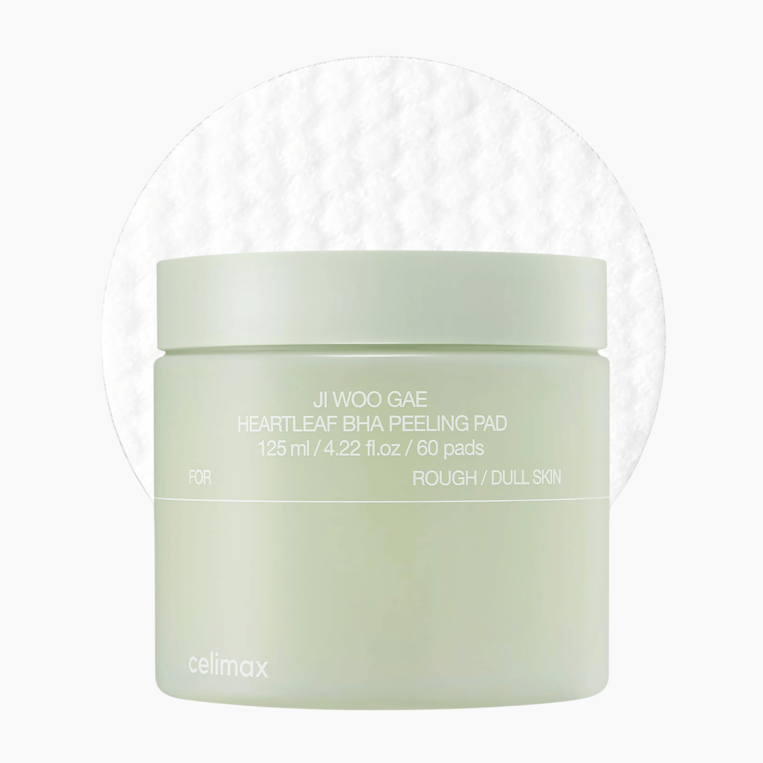Celimax Heartleaf BHA Peeling Pad 125ml - 60 Pads - cosmadic