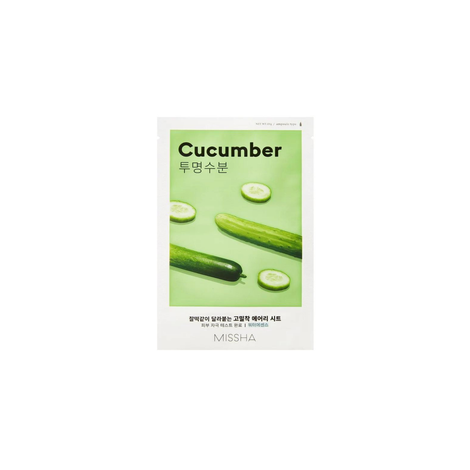 MISSHA Airy Fit Sheet Mask (Cucumber)