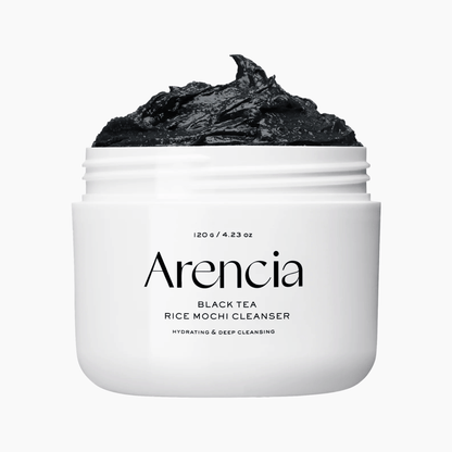 Arencia Black Tea Rice Mochi Cleanser - cosmadic