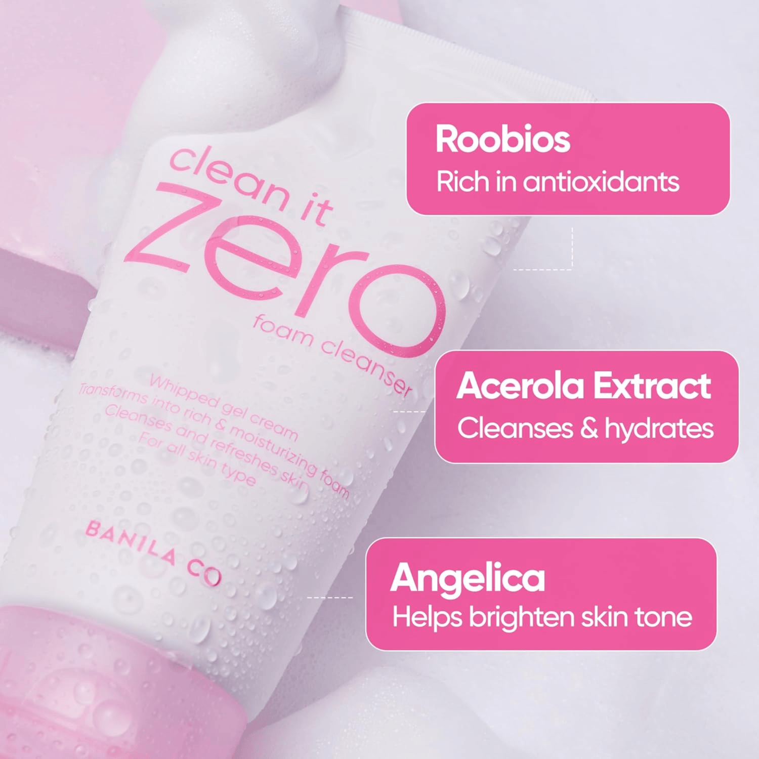 BANILA CO Clean it Zero Foam Cleanser 150ml - cosmadic