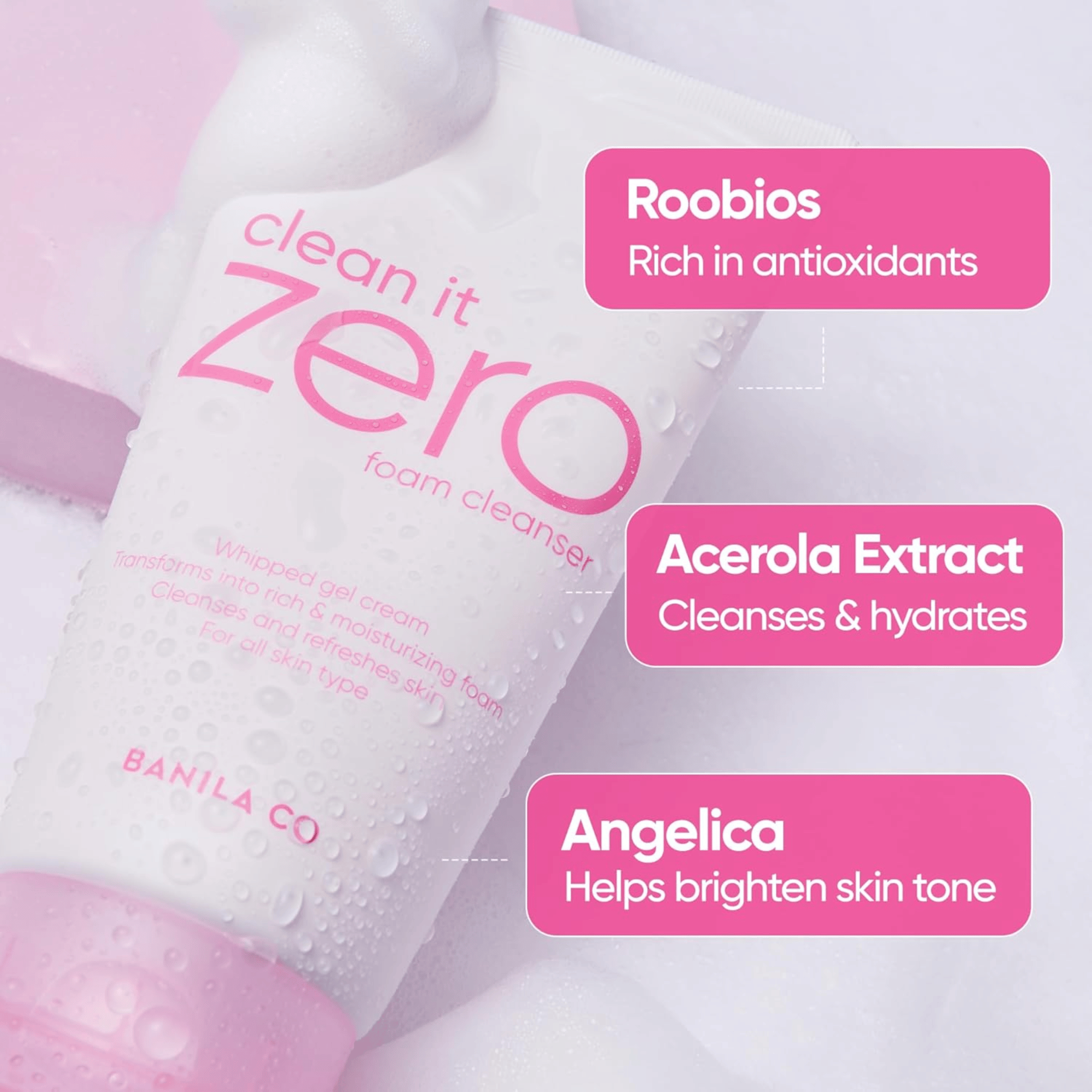 BANILA CO Clean it Zero Foam Cleanser 150ml - cosmadic