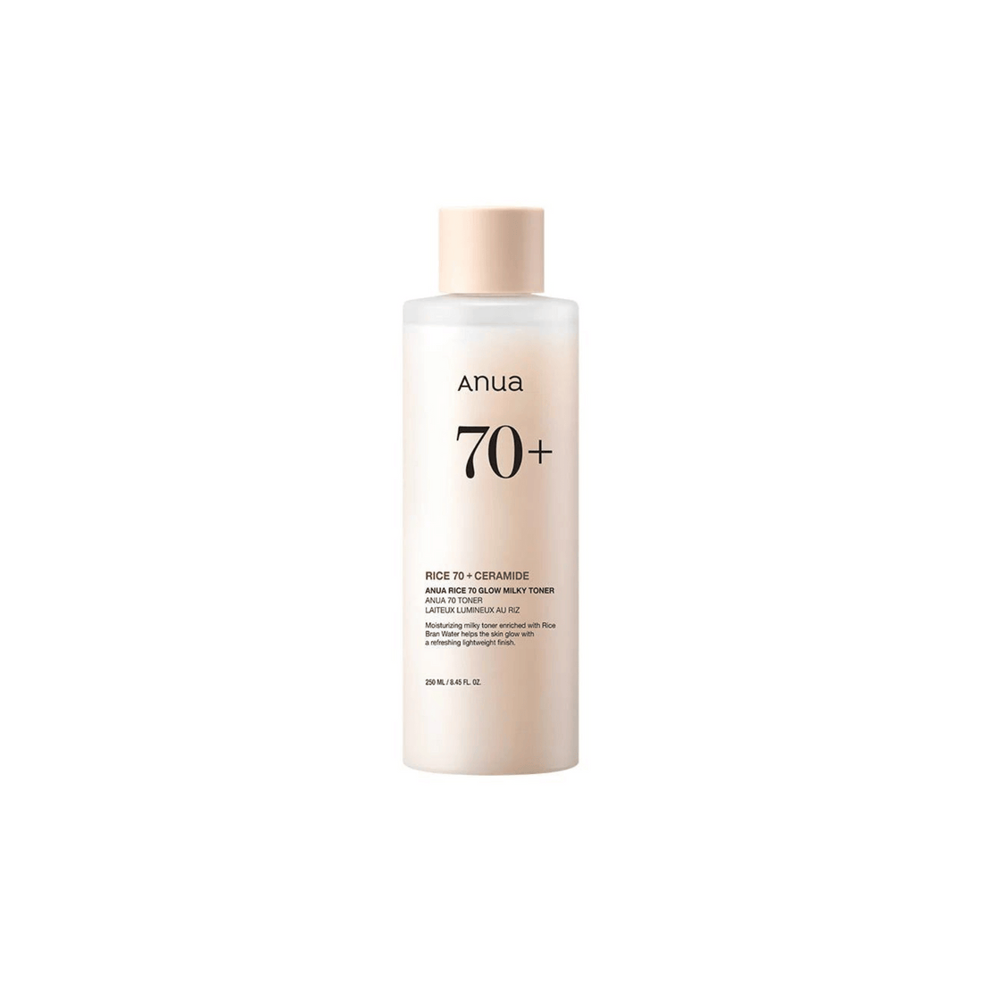 Anua Rice 70 Glow Milky Toner 250ml - cosmadic